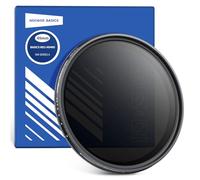 NEEWER BASICS Filtro ND Variabile da 49mm, Filtro a Densità Neutra ND2-400 Variabile Ruotabile con Riduzione della Luce da 1-9 Stop, Rivestimento Anti Impronta, Telaio Sottile per Obiettivo Fotocamera