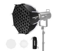 NEEWER BASICS Kit Softbox Ottagonale per Fotografia Studio Riprese Video Streaming, 45cm Soft Box Bowens a Sgancio Rapido/Griglia/Diffusori Luce/Borsa per Illuminazione Continua e Flash Strobo, NS32P