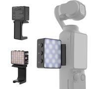 NEEWER BASICS Luce Ausiliaria Magnetica Bicolore per Fotocamera Compatibile con DJI OSMO Pocket 3, Mini Faretto Fotografico LED in Plastica Ricaricabile 1,5W per TikTok Vlog Selfie Riprese Video, M24