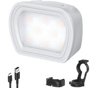 NEEWER BASICS Luce ausiliaria magnetica compatibile con DJI OSMO Pocket 3 Gimbal Cam Creator Combo, 1.3W USB C ricaricabile in Mini LED Luce di riempimento per Selfie Vlog Registrazione Video, M21