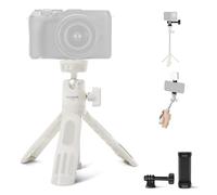 Neewer Mini treppiede da tavolo per selfie compatibile con iPhone GoPro Insta360 DJI con testa a sfera a 360° asse centrale rialzato, in metallo, portatile, piccola fotocamera, webcam, telefono