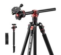 NEEWER BASICS Monopiede Treppiede Fotocamera da 1,8m con Colonna Centrale e Testa Sfera, Overhead Tripod DSLR Cellulare a Sgancio Rapido Compatibile con iPhone per Riprese Video Viaggio, Max 8kg, TP16