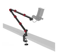 NEEWER BASICS MS050 31" Supporto per Microfono da Tavolo Flessibile, Rosso | Mic Boom Arm per Gaming Streaming Registrazioni, Compatibile con Blue Yeti FIFINE HyperX QuadCast S SoloCast AT2020 Shure