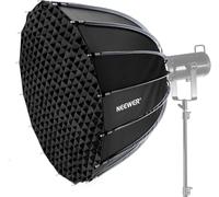 NEEWER BASICS Parabolic Softbox Bowens Supporto, NS38P | Soft Box Compatibile con Godox Aputure 600d Studio Fotografia, Registrazione Video Illuminazione, Luce Diffusore, Grid, Borsa