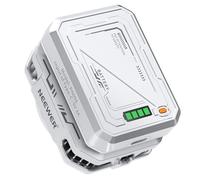 NEEWER BASICS Phone Cooler Magnetico con Batteria 5000mAh, Ventola di Raffreddamento Ricaricabile con Anello Magnetico e Clip, Compatibile con iPhone 16 15 Pro Max MagSafe Samsung per Gaming, PA096