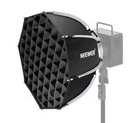 NEEWER Basics Softbox ottagonale con supporto Bowens, 17,7", set di illuminazione Softbox con griglia compatibile con Aputure 150c Godox SL60w, per FS300C FS150B HB80C CB200C Q6, NS62P