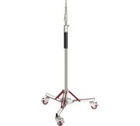 NEEWER BASICS Stativo per Luci Fotografiche da 130-305cm con Rotelle, Treppiede Luce Resistente in Acciaio Inox al 100% per Strobo LED Video Ring Light Monoluce Softbox Riflettore, Max 30kg, SC305B