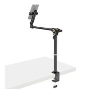 NEEWER BASICS Supporto Telefono Overhead, Treppiede Tavolo Sostegno Fotocamera Metallico Compatibile con iPhone Android Samsung per Cucina Trucco Disegno Vlog Streaming Live Riprese Film Video, ST013