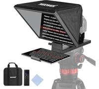 NEEWER Basics X16B Teleprompter Sollevabile da 16" per iPad Tablet Telefono Fotocamera DSLR, Già Montato, Controllo Remoto/App, Compatibile con iOS Android, Pro per Insegnamento Online Streaming Live