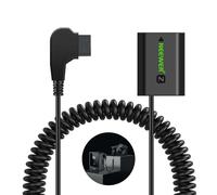 NEEWER Batteria Fittizia NP-FZ100 a D Tap con Cavo per Batteria V Mount, Alimentazione Stabile e Continua per Sony ZV-E1 A1 A7 III A7 IV A7C II R III IV V A7S III A9 II A6600 A6700 FX3 FX30, VP-FZ100
