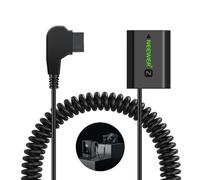NEEWER Batteria Fittizia NP-FZ100 a D Tap con Cavo per Batteria V Mount, Alimentazione Stabile e Continua per Sony ZV-E1 A1 A7 III A7 IV A7C II R III IV V A7S III A9 II A6600 A6700 FX3 FX30, VP-FZ100