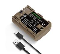 NEEWER Batteria Ricaricabile per Fotocamera con Cavo di Ricarica a USB Tipo C