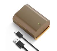 NEEWER Batteria Sostitutiva NP-FZ100 2400mAh, Ricarica Rapida Tipo C in 2,5 Ore, Batteria Ricaricabile per Sony FX3 FX30 ZV-E1 A1 A6600 A6700 A7III A7IV A7C A7CII A7CR A7RIII A7RIV A7RV A7SIII A9 A9II