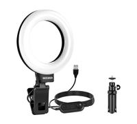 Neewer BR60 5" Ring Light con Clip e Mini Treppiede