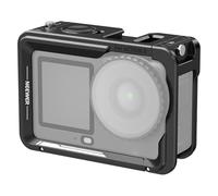 NEEWER Camera Cage per Osmo Action 6, Stabilizzatore Video Rig Metallico Leggero con Cold Shoe e Filetto 1/4", Compatibile con DJI Mic Adattatore Magnetico a Sgancio Rapido Accessori Action Cam, AC054