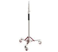 Neewer Cavalletto Professionale 100% in Acciaio Inox a Ruote, Resistente con Altezza Massima 305cm, Lungo di 120cm, per Riflettore, Monoluce & Altri Attrezzi da Studio Fotografico