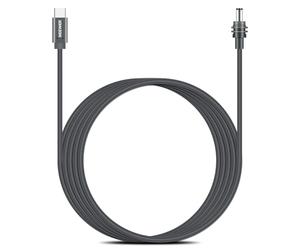 Neewer Cavo di alimentazione da USB C a CC da 100 W PD compatibile con Starlink Mini, 3 m, 16 AWG, 20 V, cavo di ricarica da tipo C a CC, per caricabatterie PD portatile da 100 W + impermeabile, NC013