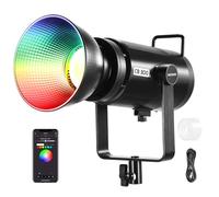 NEEWER 300W Luce Video LED RGB con Riflettore, Controllo APP/2.4G, CCT 2500K-7500K, CRI97+, Luminosità 29600Lux, 17 Scene, Illuminazione Continua Bowens per Studio Fotografia Registrazione Streaming