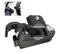 NEEWER Supporto a Clip Fotocamera per Zaino con Piastra QR Quadrata, Fermo di Sicurezza Migliorata, Morsetto QR per Tracolla Cintura Compatibile con PD QR System Canon Nikon Sony DSLR, Max 10kg, GP67