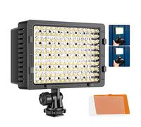 NEEWER CN-160 Luce Video a Pannello con 160 LED per Fotocamera, Dimmerabile | LED Camera Light, Faretto Fotografico Compatibile con Canon Nikon Pentax Panasonic SONY Samsung e Olympus Fotocamere DSLR