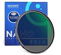 NEEWER CPL True Color da 58mm con Filtro ND8 2 in 1. Combinazione di Filtro ND a 3 Stop e Filtro Polarizzatore Circolare, Vetro Ottico HD con Rivestimento Nano Multistrato, Idrorepellente/AntiGraffio