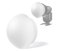 NEEWER CRS9 Diffusore Flash in Silicone, Modificatore di Luce Softbox Magnetico per NEEWER Speedlite a Testa Quadrata NW620 NW700 NW760 Z880 Z760/a Testa Rotonda Z1 Z2, Anelli Adattatori Non Inclusi