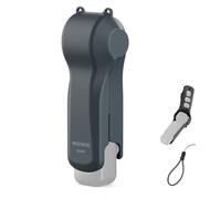 NEEWER Custodia protettiva compatibile con DJI Osmo Pocket 4/3 & Xtra Muse, custodia protettiva da viaggio per Action Camera Accessori con scomparti filtro e cinturino da polso, AC088 (grigio scuro)
