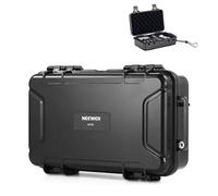 NEEWER Custodia Rigida Compatibile con DJI Osmo Action 5 Pro / 4/3 Camera, Case da Viaggio Portatile Impermeabile IP67 Antipolvere Antiurto con Inserti in Schiuma e 12 Slot per Accessori, AC031