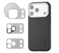 NEEWER Custodia 17 Pro Max Case, Cover Protettiva Modulare in TPU/PC Resistente con Anello Filtro da 67mm, Backplate per Obiettivo 17mm/T Mount, Compatibile con Moment MagSafe iPhone 17 Pro Max, PA134