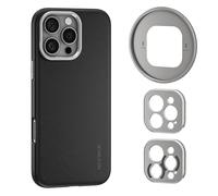 NEEWER Custodia Telefono per 16 Pro Max, Custodia Protettiva Antiscivolo in TPU/PC con Backplate Modulari per Filtro 67mm/Lente 17mm/T Mount, Compatibile con iPhone 16 Pro Max MagSafe Moment, PA084P