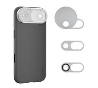 NEEWER Custodia Telefono Solo per Air, Case Protettiva Modulare in TPU/PC con Backplate per Filtro 67mm/Obiettivo 17mm/Lente T Mount Compatibile con Moment MagSafe iPhone Air, PA162 (Nero + Argento)