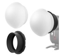 NEEWER Diffusore flash in silicone con anello adattatore magnetico, modificatore di luce flash, softbox compatibile con Godox V1/V1 PRO NEEWER Z1 Z2 fotocamera a testa tonda Speedlight, CRS11