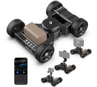 Neewer DL400 Aggiornato Camera Slider Dolly Motorizzato, Controllo App, Doppio Motore Potente Ultra Silenzioso, 5h Durata, Compatibile con GoPro iPhone Android Samsung Fotocamera DSLR Camcorder