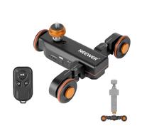 Neewer Wireless Carrello Dolly a 3 Ruote per Video, Elettrico Motorizzato a 3 Velocità Slider Scorrevole con Telecomando, Adatto a Reflex Digitali, Videocamere, GoPro, iPhone & Android Smartphone