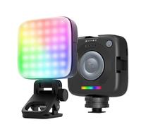 NEEWER ENTRY LEVEL VERSION Luce RGB Magnetica per Fotocamera, Piccolo Pannello Luce Portatile con Clip 126 LED, 2000mAh 3000-9000K CRI80+ 10 Effetti 3 Cold Shoe 1/4" per Treppiede Video Selfie, RGB126