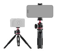NEEWER ENTRY LEVEL VERSION Mini Treppiede Fotocamera, Piccolo Tripode Cellulare Webcam DSLR Portatile da Scrivania a 360°, Selfie Stick Grip Compatibile con iPhone Samsung Android per Video, GM-2G