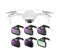NEEWER Filtri ND CPL(6pz) Compatibili con DJI Mini 4K/2/Mavic/SE/2 SE, Accessori per Lenti Droni, Polarizzatore Circolare Densità Neutra ND8/ND16/ND32/ND64/ND256 a Scatto, Vetro HD Multistrato, FL-B32