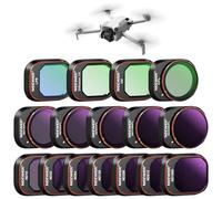 NEEWER Filtri ND CPL Effetti Compatibile con DJI Mini 4 Pro, 16 Pez HD ND16 ND32 ND64 ND128 ND256 ND512 ND1000 ND16/PL ND32/PL ND64/PL ND128/PL ND256/PL UV CPL LPR Black Diffusion 1/4 Accessori Drone
