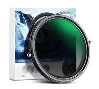 NEEWER Filtro ND variabile 2 in 1 da 52 mm ND2 - ND32 e CPL (filtro polarizzatore circolare) No X Cross/30 strati Nano rivestito/HD vetro ottico/telaio ultra sottile in lega di