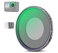 NEEWER Filtro CPL Compatibile con DJI Osmo Action 5 Pro e Action 4, Filtro Polarizzatore Circolare Regolabile a Vite con Vetro Ottico HD Multistrato Telaio Sottile, Accessori per Action Camera, FL-N49