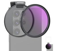 NEEWER Filtro CPL da 67 mm per telefono, filtro polarizzatore HD da 67 mm e clip per telefono a scarpa fredda, include custodia per il trasporto e panno per la pulizia dell'obiettivo, compatibile con
