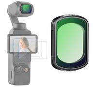 NEEWER Filtro magnetico Black Diffusion 1/8 compatibile con DJI Osmo Pocket 3/Pocket 4/Xtra Muse,filtro obiettivo Dreamy Cinematic Effect Action Camera Accessori,con 2 pellicole protettive
