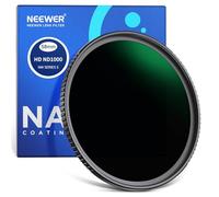 NEEWER Filtro ND 58mm ND1000, Vetro Ottico HD/multistrato/ultra sottile/idrorepellente/resistente ai graffi