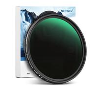 NEEWER Filtro ND variabile 62mm ND2-ND32(1-5 Stops), senza X/Vetro Ottico HD/multistrato/ultra sottile/idrorepellente/resistente ai graffi