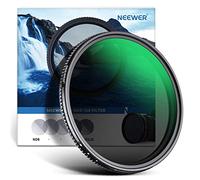 NEEWER Filtro ND variabile 77mm ND8-ND128(3-7 Stops), senza X/Vetro Ottico HD/multistrato/ultra sottile/idrorepellente/resistente ai graffi