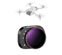 NEEWER Filtro ND Variabile Compatibile con DJI Mini 4 Pro, Filtro ND64-512 da 6-9 Stop in Vetro Ottico HD Multistrato per Obiettivo della Fotocamera Drone, Accessori per Fotografia e Videografia Aerea