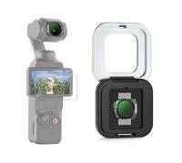 NEEWER Filtro ND Variabile Compatibile con DJI Osmo Pocket 3 Creator Combo Accessori, Filtro a Densità Neutra ND2-32 Multistrato Magnetico per Obiettivo Action Cam con Protezione Schermo e Custodia