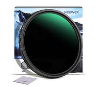 Neewer Filtro ND variabile da 77 mm, ND2-ND32 (1-5 stop), filtro a densità neutra regolabile per obiettivo della fotocamera con telaio ultrasottile, vetro ottico e rivestimenti multiresistenti