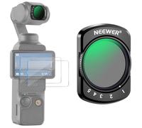 NEEWER Filtro ND2-32 Variabile Compatibile con DJI Osmo Pocket 3, Filtro ND Magnetico Regolabile da 1-5 Stop Limitati, Accessori Action Camera, Vetro Ottico HD, 2 Protezioni per Schermo LCD, FL-50