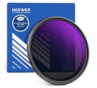 NEEWER Filtro ND2-ND400 Variabile, Filtro a Densità Neutra Regolabile Limitato con Stop Ripido, Vetro Ottico Antigraffio Idrorepellente Multistrato, Telaio Sottile in Alluminio, 72mm